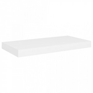 Rafturi de perete suspendate, 2 buc., alb, 50x23x3,8 cm, MDF - V323809V - Img 4