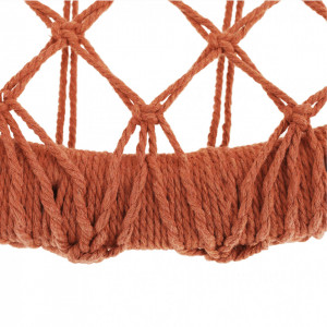 Scaun balansoar suspendabil, leagăn agăţat, maro, 80x120 cm - TP295531 - Img 10