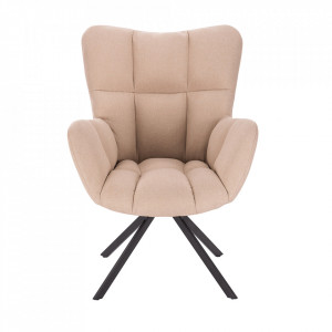 Scaun de design ţesătură bej - TP265013 - Img 7