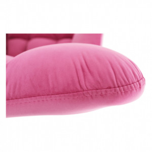 Scaun de design, ţesătură roz - TP275350 - Img 10