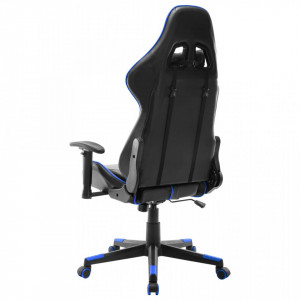 Scaun de jocuri, negru și albastru, piele artificială - V20502V - Img 4