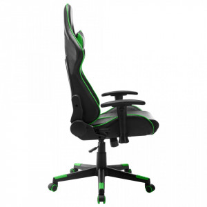 Scaun de jocuri, negru și verde, piele artificială - V20505V - Img 3
