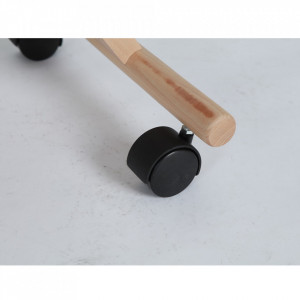 Scaun genunchi ergonomic, negru, 46x65x56-72 cm - TP279425 - Img 6