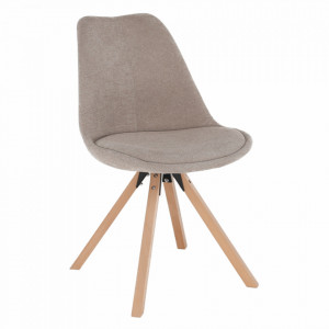 Scaun, material textil bej/lemn fag - TP202571 - Img 20