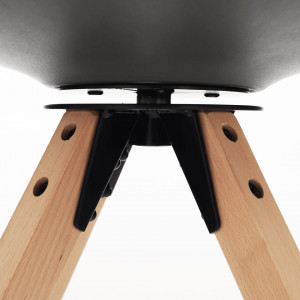 Scaun pivotant elegant, gri închis - TP288202 - Img 10