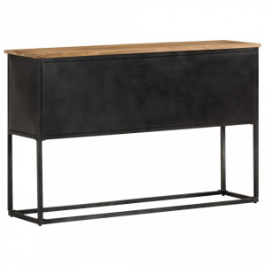 Servantă, 120 x 30 x 75 cm, lemn masiv de acacia - V323529V - Img 4