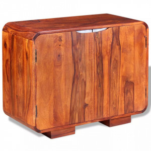 Servanta din lemn masiv de sheesham 75 x 35 x 60 cm - V243955V