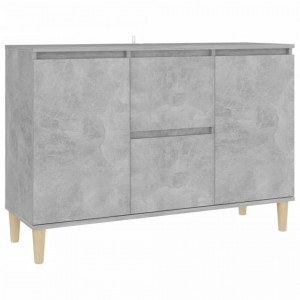 Servantă, gri beton, 103,5x35x70 cm, PAL - V806107V