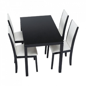 Set cină, wenge/piele eco - TP203073 - Img 19