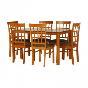 Set dining 1+6, culoarea cireş - TP203061 - Img 11