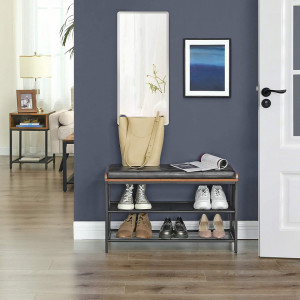 SOBAI2 - Banca, bancuta stil Industrial, 80 x 30 x 48 cm - Img 3