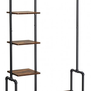 SOCUI5 - Cuier stil Industrial, 103.5 x 40 x 174.5 cm - Img 2