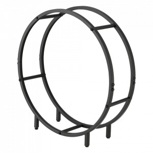 Suport lemne foc, 72 x 70 x 20 cm negru - P76477085 - Img 2