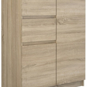 TECOS102 - Comoda 70 x 40 x 97 cm, Sonoma - Img 2