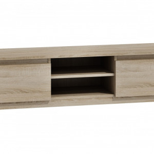 TECOTVS101 - Comoda TV 140 x 40 x 36 cm, Sonoma - Img 2