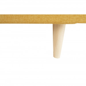Ansamblu tapiţat, material muştar, 207x94x92 cm - TP213652 - Img 6