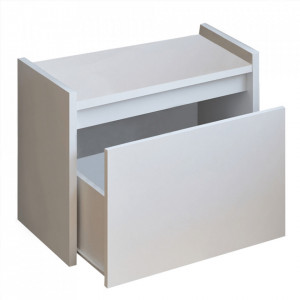 Bancă, băncuţă cu spaţiu de depozitare, albă, 60 cm - TP236747 - Img 6