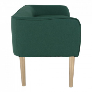 Bancă, băncuţă verde si auriu, 127 cm - TP280880 - Img 15