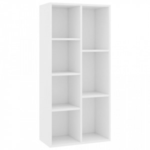 Biblioteca, alb, 50 x 25 x 106 cm, PAL - V801107V - Img 2
