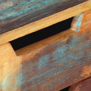 Birou, 118 x 48 x 75 cm, lemn masiv reciclat - V320665V - Img 2