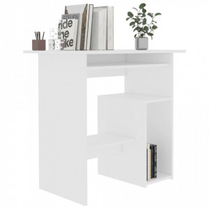 Birou, alb, 80 x 45 x 74 cm, PAL - V801364V - Img 3