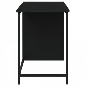 Birou cu sertare, negru, 105x52x75 cm, oțel, industrial - V339634V - Img 4