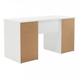 Birou, măsuţă, masă PC, alb, 137 cm - TP94884 - Img 11
