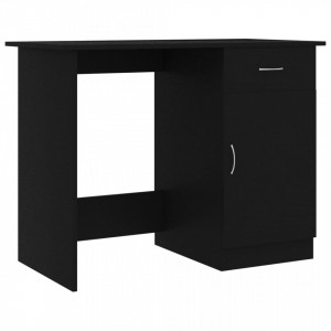 Birou, negru, 100 x 50 x 76 cm, PAL - V801081V - Img 2