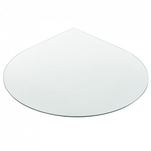 Blat sticla masa, 900 x 6 mm, ESG sticla securizata, transparenta - P57827247 - Img 2