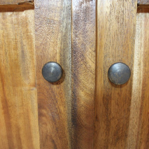 Bufet din lemn masiv reciclat, 75 x 30 x 65 cm - V244490V - Img 2