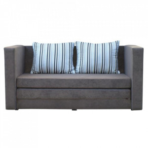 Canapea extensibilă, gri, 135x71x61 cm - TP63277 - Img 6