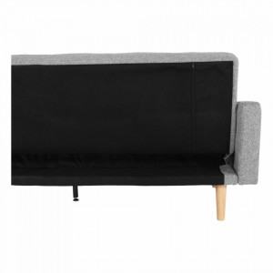 Canapea extensibilă, gri, 214x84x84 cm - TP264305 - Img 11