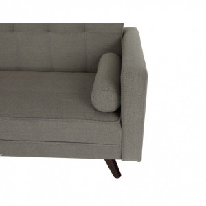 Canapea extensibilă, material gri-maro taupe, 189x76x89 cm - TP234740 - Img 15