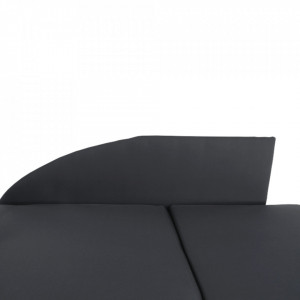 Canapea extensibilă, material textil gri-negru, dreapta, 149x80x90 cm - TP238800 - Img 20