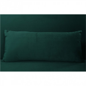 Canapea extensibilă, material textil Velvet smarald, 211x83x85cm - TP263648 - Img 15