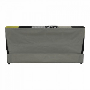 Canapea, textil verde gălbui/gri/negru, 195x90x90 cm - TP69564 - Img 10