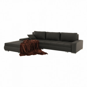 colţar, material maro 300x215x73 cm - TP209403 - Img 15