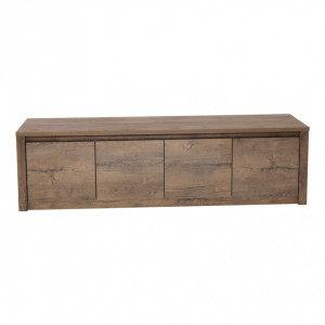 Comodă cu patru uşi, 170x48x43 cm stejar închis - TP86170 - Img 13