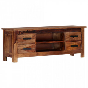 Comoda TV, 110 x 30 x 40 cm, lemn masiv de sheesham - V247714V