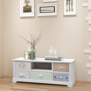 Comoda TV in stil frantuzesc, lemn - V242879V