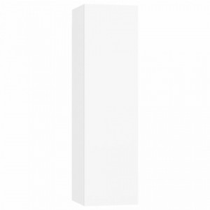 Comode TV, 4 buc., alb, 30,5x30x110 cm, lemn prelucrat - V3078742V - Img 4