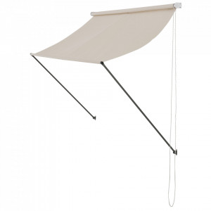 Copertina retractabila montabila pe perete, 400 x 120 cm, culoarea nisipului - P56718025 - Img 2