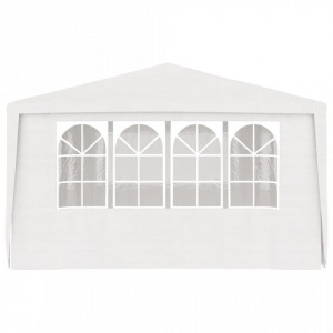 Cort de petrecere profesional cu pereți alb 4 x 6 m 90 g/m² - V48527V - Img 3