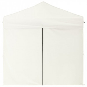 Cort pliabil pentru petrecere, pereți laterali, crem, 2x2 m - V93501V - Img 4