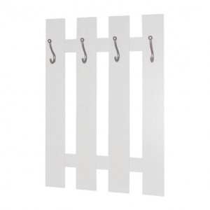 Cuier de perete, panel alb, 70x100x3 cm - TP185310 - Img 1