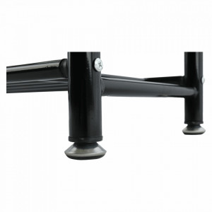 Cuier hol metalic, negru, 66x30x190 cm - TP234463 - Img 4