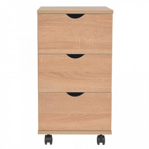 Dulap cu sertare, 33 x 45 x 60 cm, stejar - V245725V - Img 2