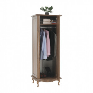Dulap cu spaţiu pt. umeraşe, culoarea stejar - TP264759 - Img 11