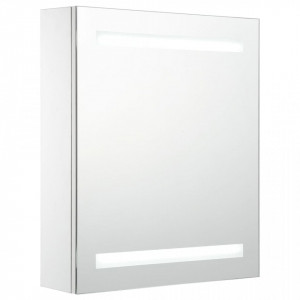 Dulap de baie cu oglinda si LED-uri, 50 x 14 x 60 cm - V285115V - Img 2