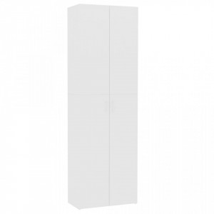Dulap de birou, alb, 60x32x190 cm, PAL - V800297V - Img 2